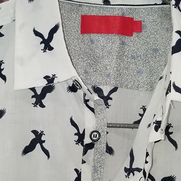 Project Red Men's Hawk Short Sleeve Button Down - Picture 7 of 8